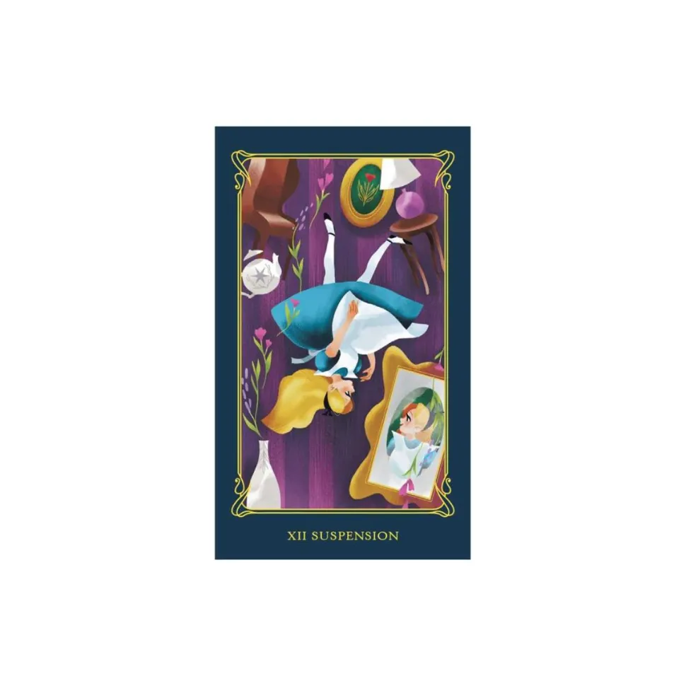 Alice in Wonderland (1951) - Tiny Tarot Deck and Guidebook Tin