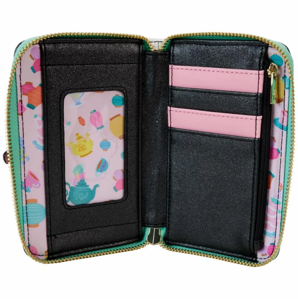 Alice in Wonderland (1951) - Unbirthday 4" Faux Leather Zip-Around Wallet