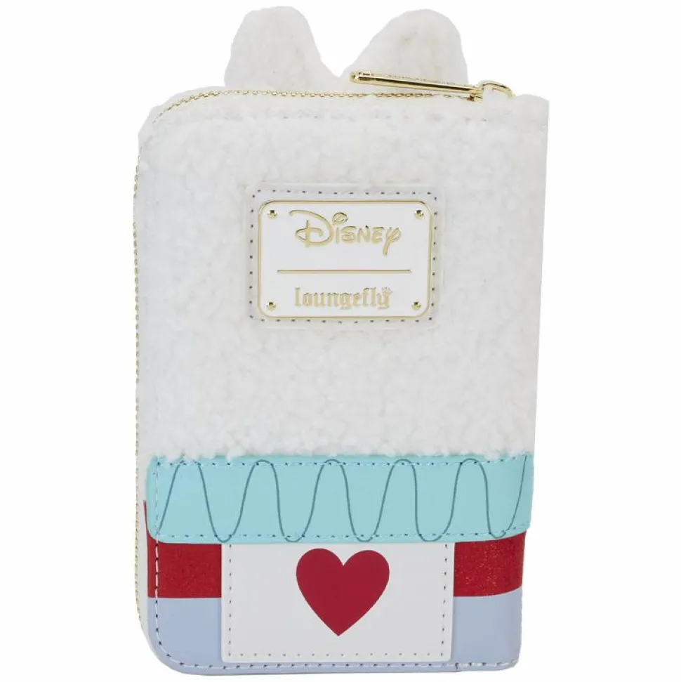 Alice in Wonderland (1951) - White Rabbit Cosplay 4" Faux Leather Zip-Around Wallet