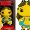 Alice in Wonderland - Curtsying Alice Glow-in-the-Dark 4" Pop! Enamel Pin