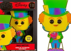 Alice in Wonderland - Mad Hatter Glow-in-the-Dark 4" Pop! Enamel Pin