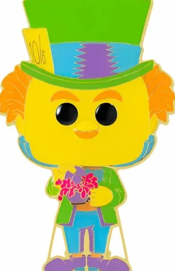 Alice in Wonderland - Mad Hatter Glow-in-the-Dark 4" Pop! Enamel Pin
