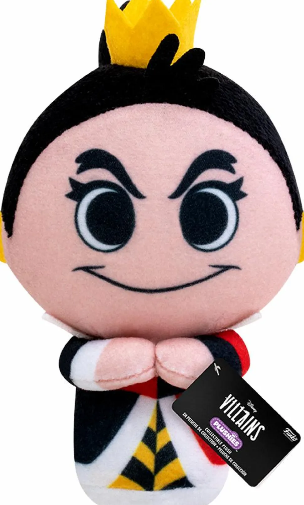 Alice in Wonderland - Queen of Hearts Disney Villains 4” Plush