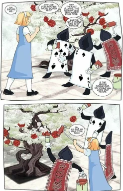 Alice in Wonderland - The Graphic Novel Hardcover Book