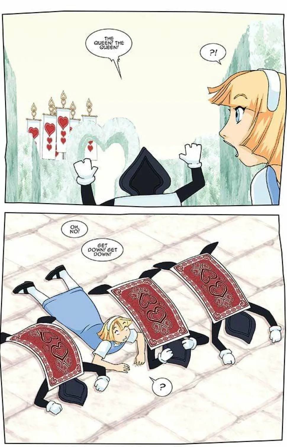 Alice in Wonderland - The Graphic Novel Hardcover Book
