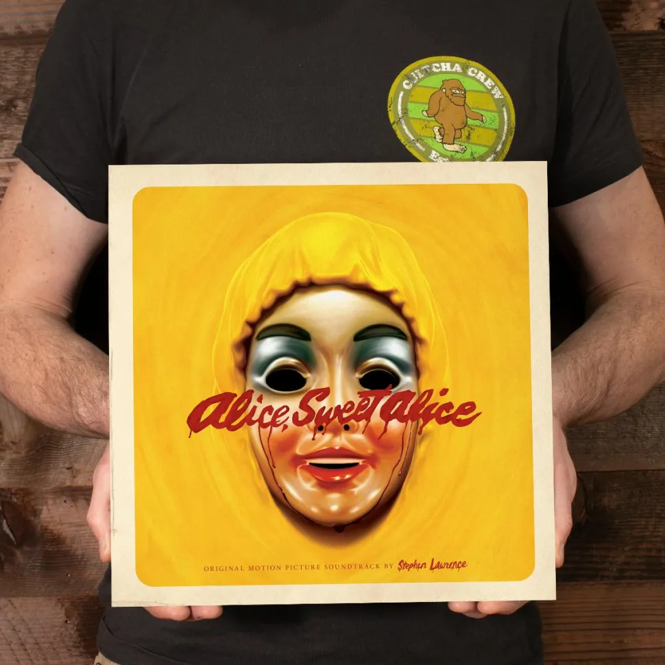 Alice, Sweet Alice - Original Motion Picture Soundtrack by Stephen Lawrence LP Vinyl Record (“Yellow Rain Coat with Blood Red Splatter” Coloured Vinyl)