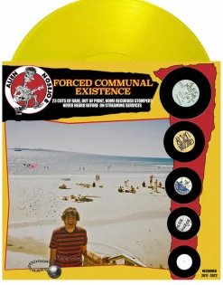 Alien Nosejob - Forced Communal Existence LP Vinyl Record (Yellow Coloured Vinyl)