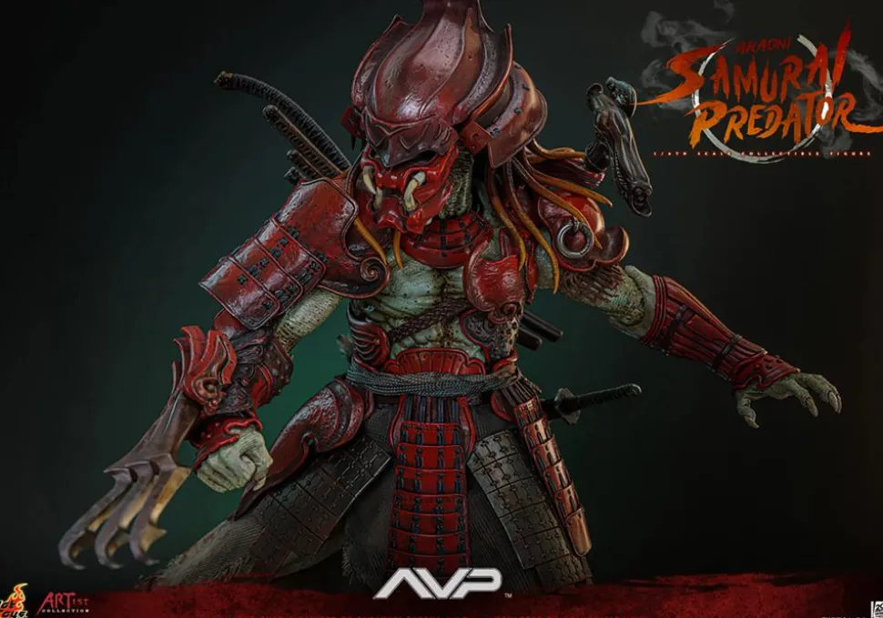Alien vs. Predator - Akaoni Samurai Predator 1/6th Scale Hot Toys Action Figure