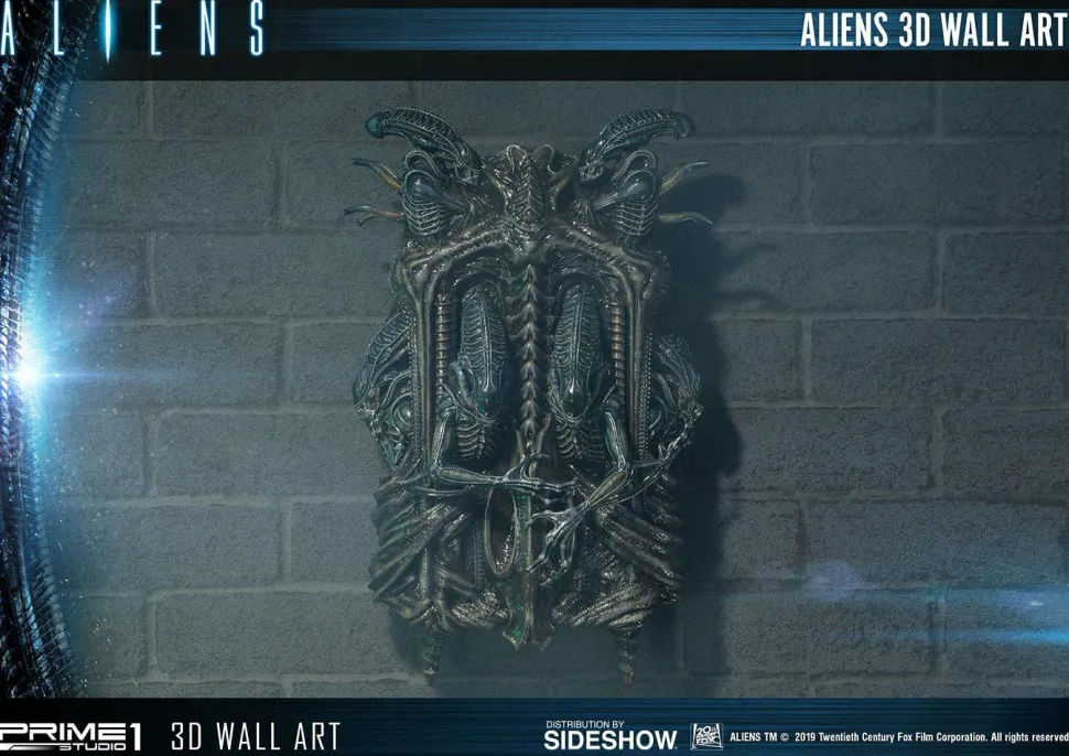 Aliens - Alien Warrior 20” 3D Wall Art Sculpture