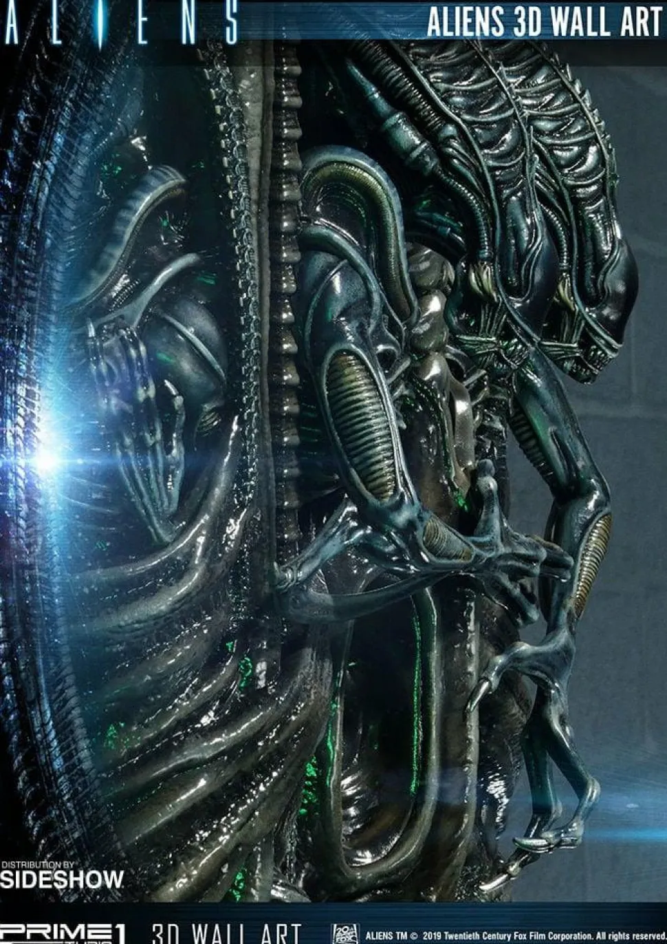 Aliens - Alien Warrior 20” 3D Wall Art Sculpture
