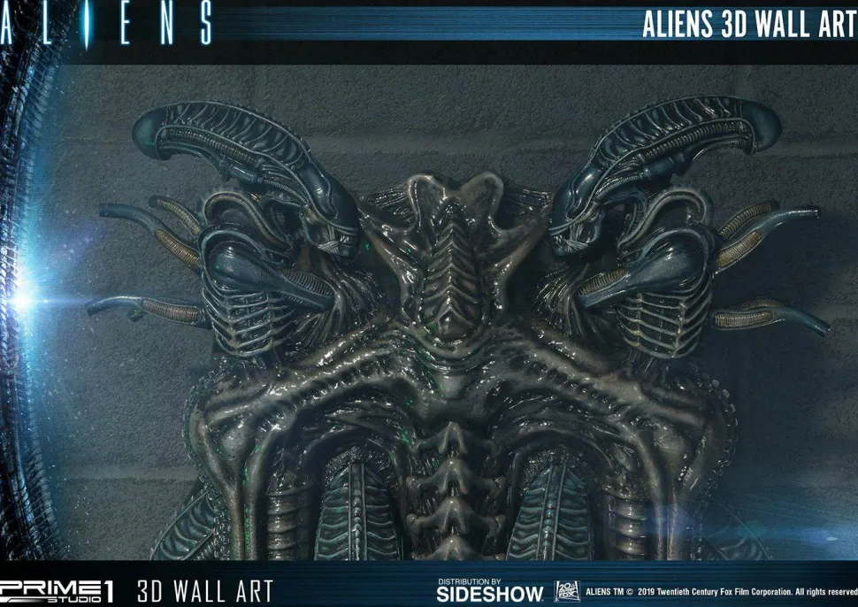 Aliens - Alien Warrior 20” 3D Wall Art Sculpture