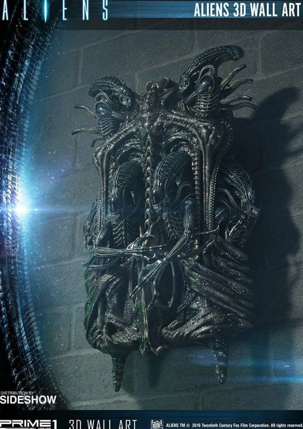 Aliens - Alien Warrior 20” 3D Wall Art Sculpture