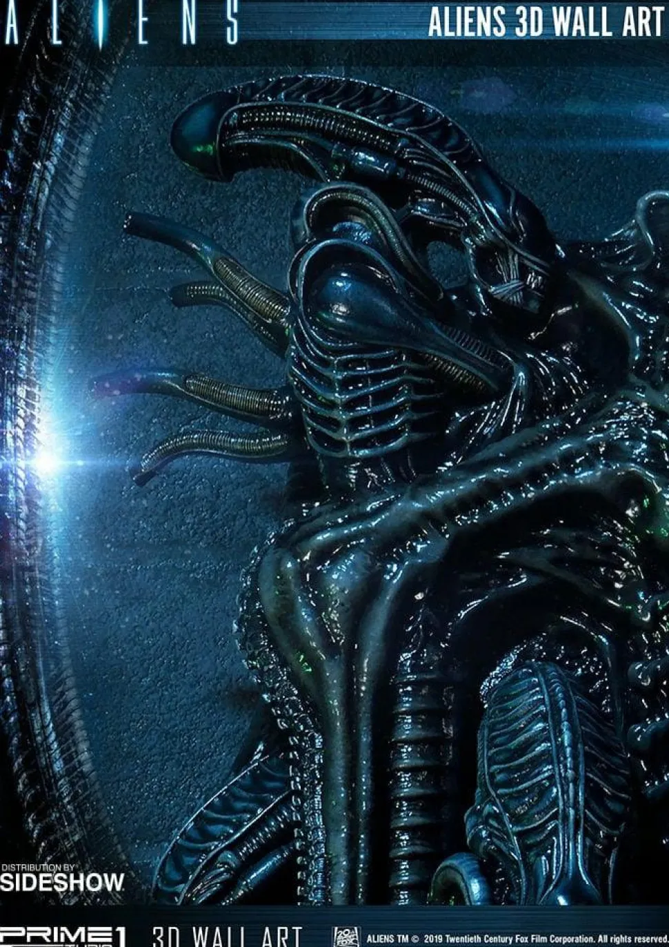 Aliens - Alien Warrior 20” 3D Wall Art Sculpture