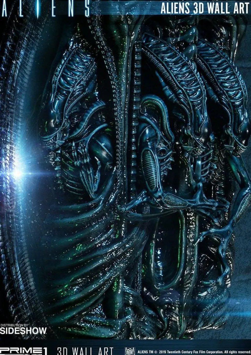 Aliens - Alien Warrior 20” 3D Wall Art Sculpture