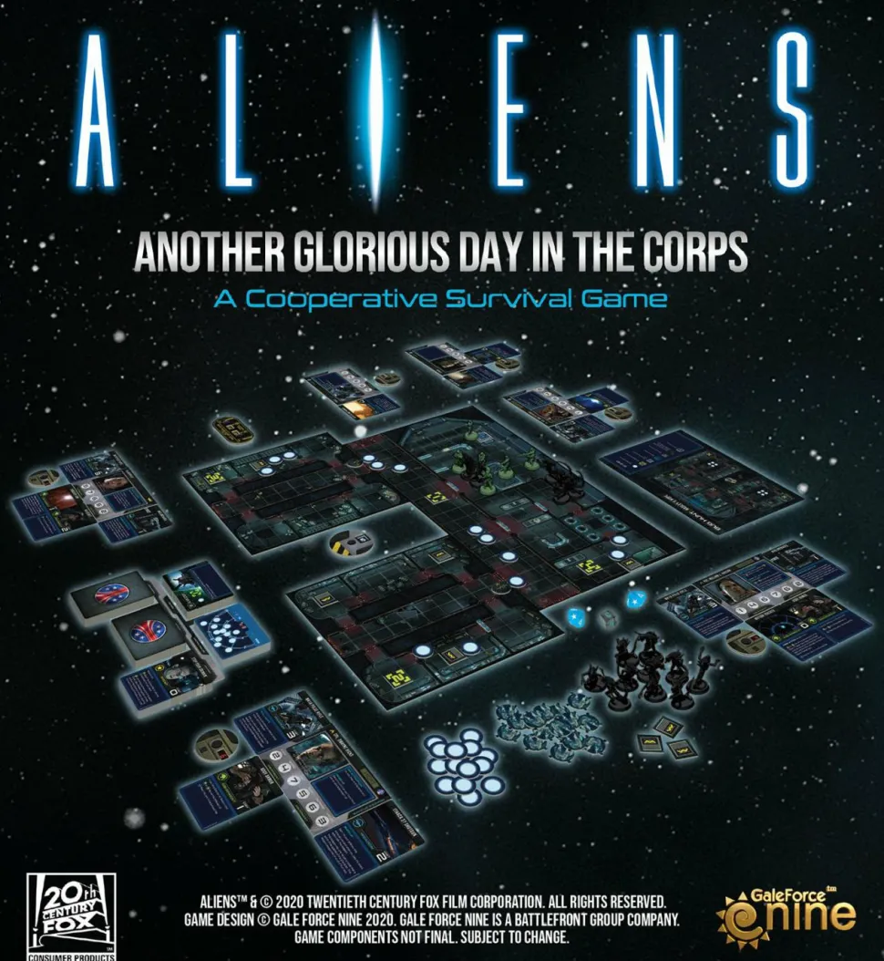 Aliens - Another Glorious Day in the Corps Board Game