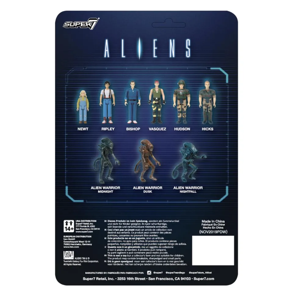 Aliens - Newt ReAction 3.75” Scale Action Figure