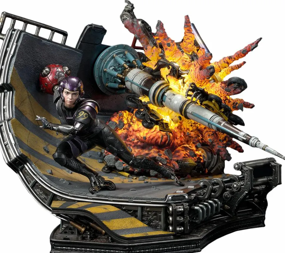Alita: Battle Angel - Alita Berserker Motorball Tryout 1/4 Scale Diorama Statue