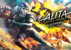 Alita: Battle Angel - Alita Berserker Motorball Tryout 1/4 Scale Diorama Statue