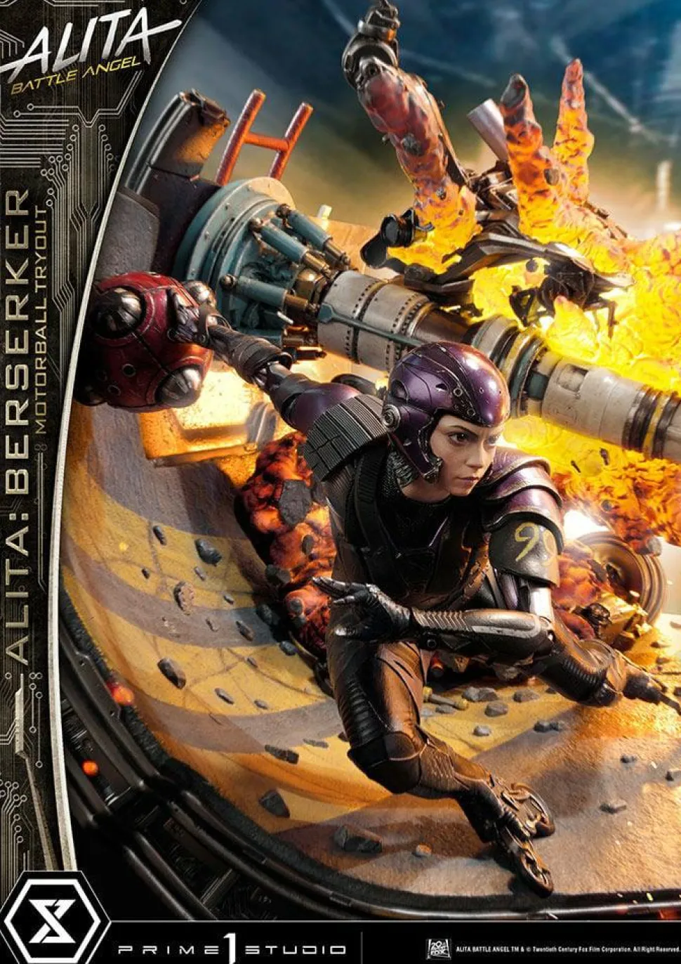 Alita: Battle Angel - Alita Berserker Motorball Tryout 1/4 Scale Diorama Statue