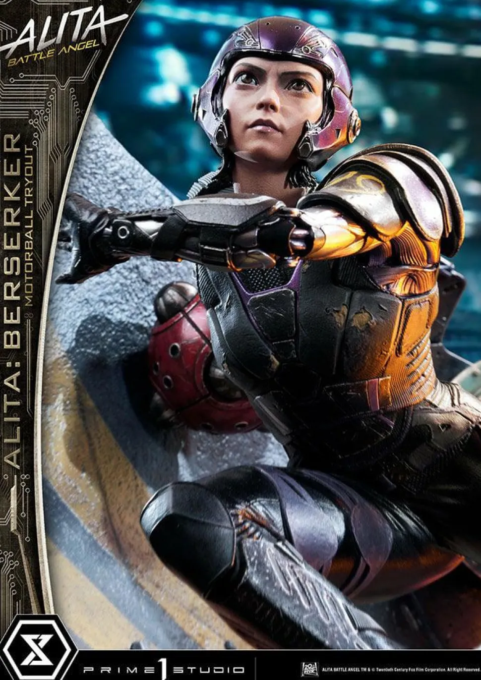 Alita: Battle Angel - Alita Berserker Motorball Tryout 1/4 Scale Diorama Statue