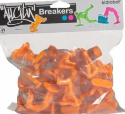 All City Breakers - 2 Vinyl Electric Orange 20 Pack