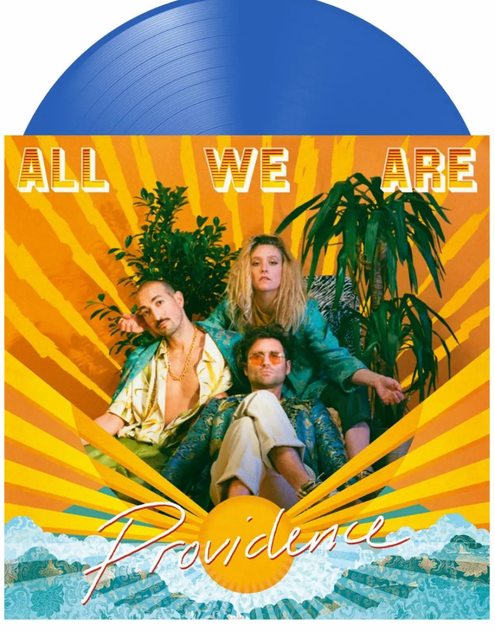 All We Are - Providence Deluxe LP Vinyl Record (Blue Coloured Vinyl)