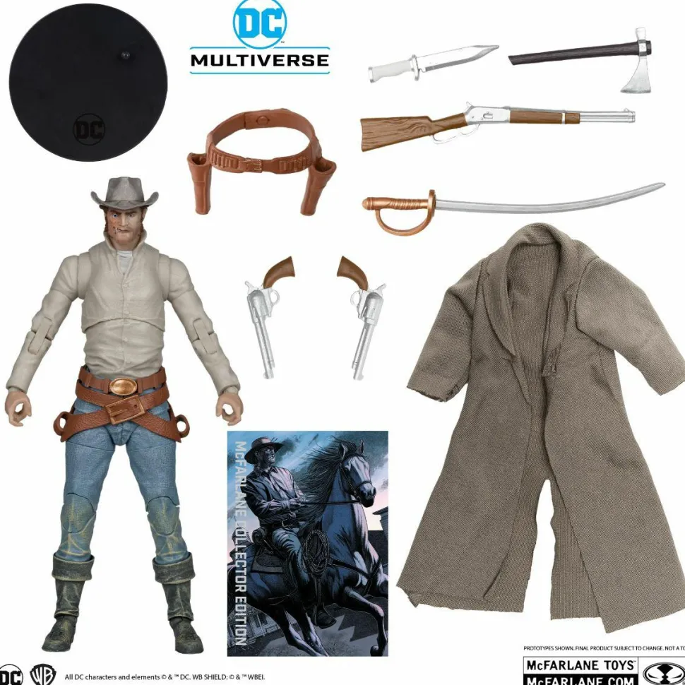 All-Star Western - Jonah Hex & The General DC Multiverse McFarlane Collector Edition Gold Label 7" Scale Action Figure 2-Pack