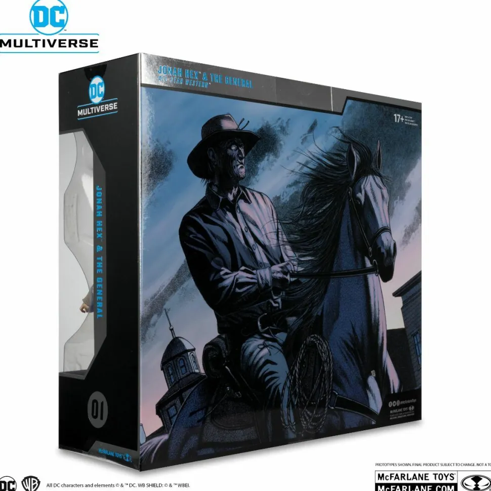 All-Star Western - Jonah Hex & The General DC Multiverse McFarlane Collector Edition Gold Label 7" Scale Action Figure 2-Pack