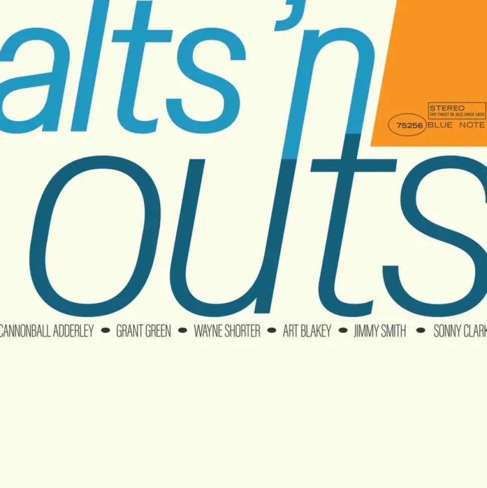 Alts N' Outs: The Other Side of Blue Note by Various Artists LP Vinyl Record (2025 Record Store Day Exclusive Blue Coloured Vinyl)