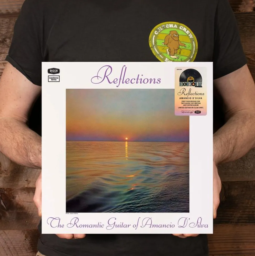 Amancio D'Silva - Reflections: The Romantic Guitar of Amancio D'Silva LP Vinyl Record (2024 Record Store Day Exclusive Clear Vinyl)