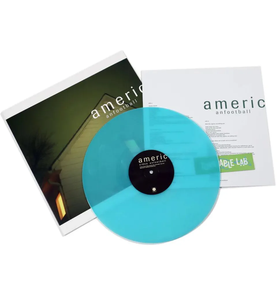 American Football - American Football LP Vinyl Record (Transparent Blue Coloured Vinyl)