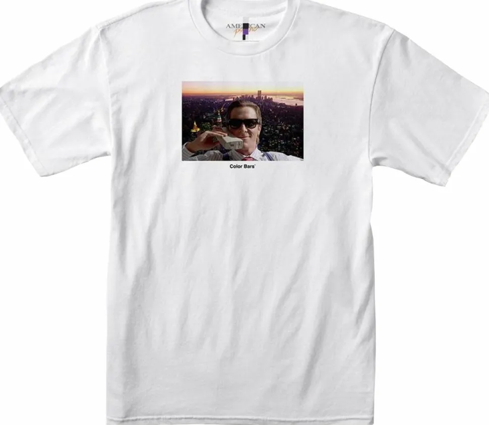 American Psycho - American Psycho x Color Bars NYC White T-Shirt