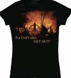 Amityville Horror - DVD Cover Female T-Shirt