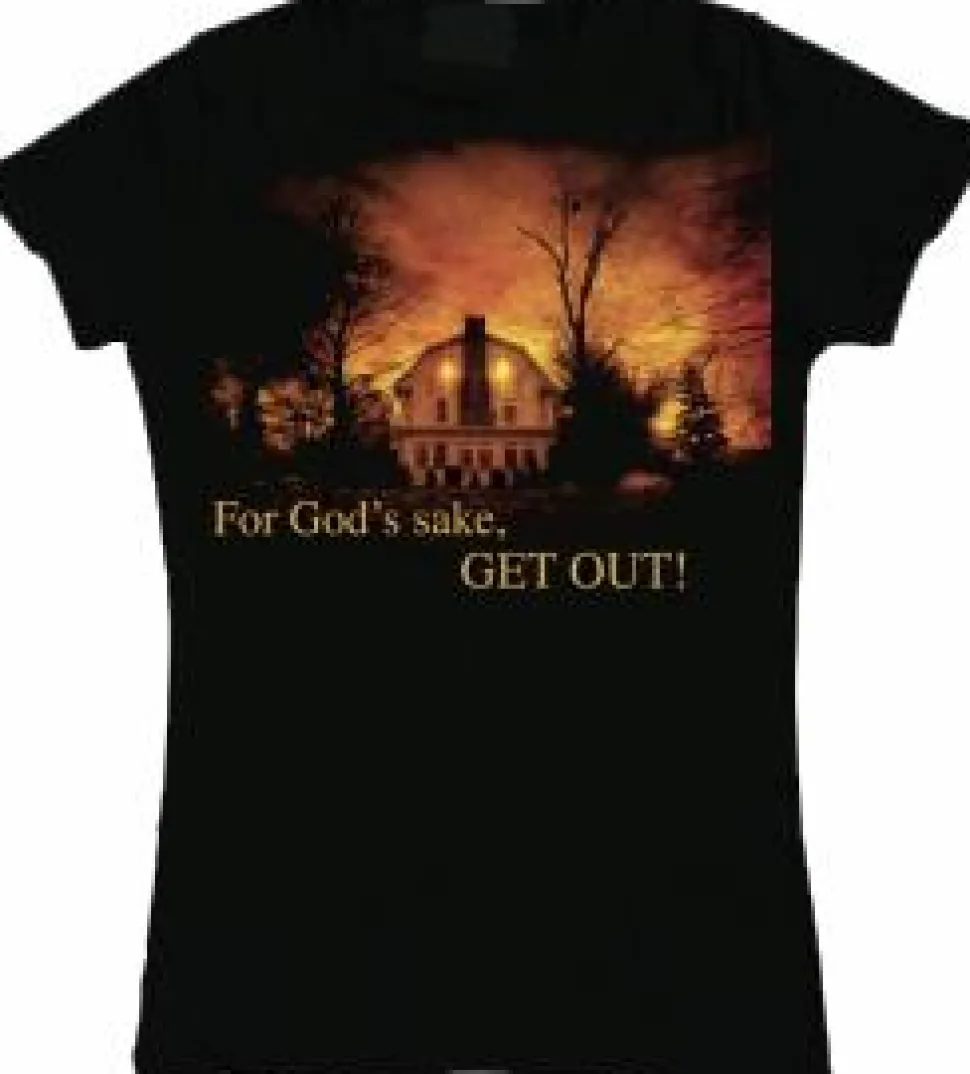 Amityville Horror - DVD Cover Female T-Shirt