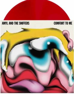 Amyl and The Sniffers - Comfort To Me LP Vinyl Record (Indie Exclusive Red Coloured Vinyl)