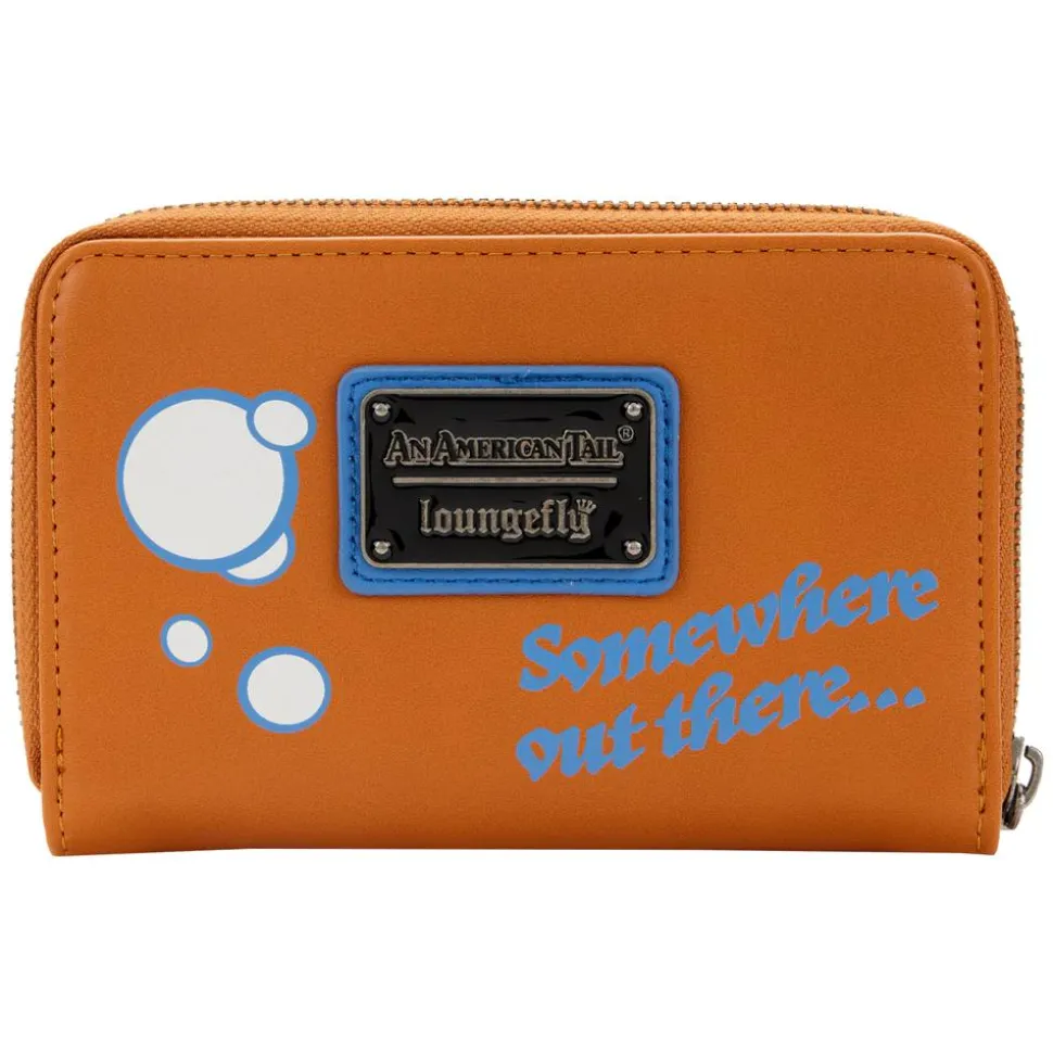 An American Tail - Fievel 4” Faux Leather Zip-Around Wallet