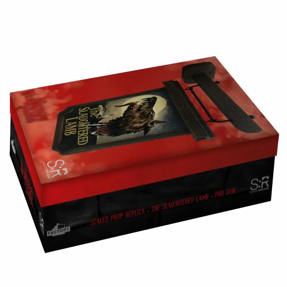 An American Werewolf in London - The Slaughtered Lamb Pub Sign 7" Scale Prop Replica