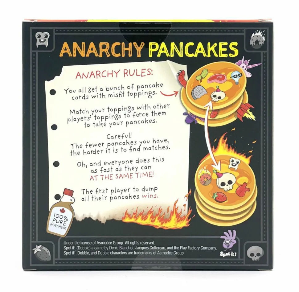 Anarchy Pancakes - A Party Game by Exploding Kittens Card Game