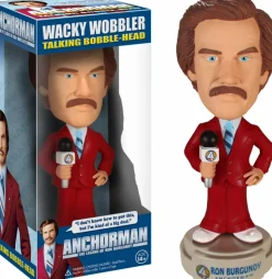 Anchorman - Ron Burgundy Talking Wacky Wobbler Bobble Head