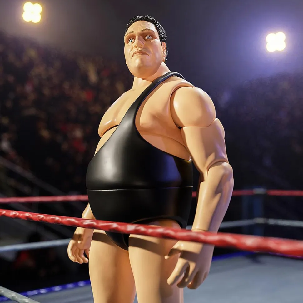 Andre the Giant - Andre in Black Singlet Ultimates! 8” Action Figure