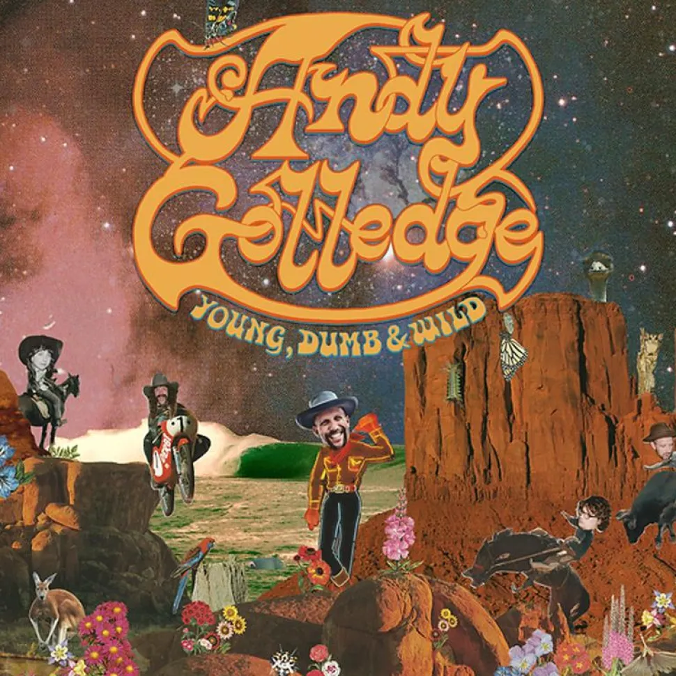 Andy Golledge - Young, Dumb & Wild LP Vinyl Record (Powder Pink Coloured Vinyl)