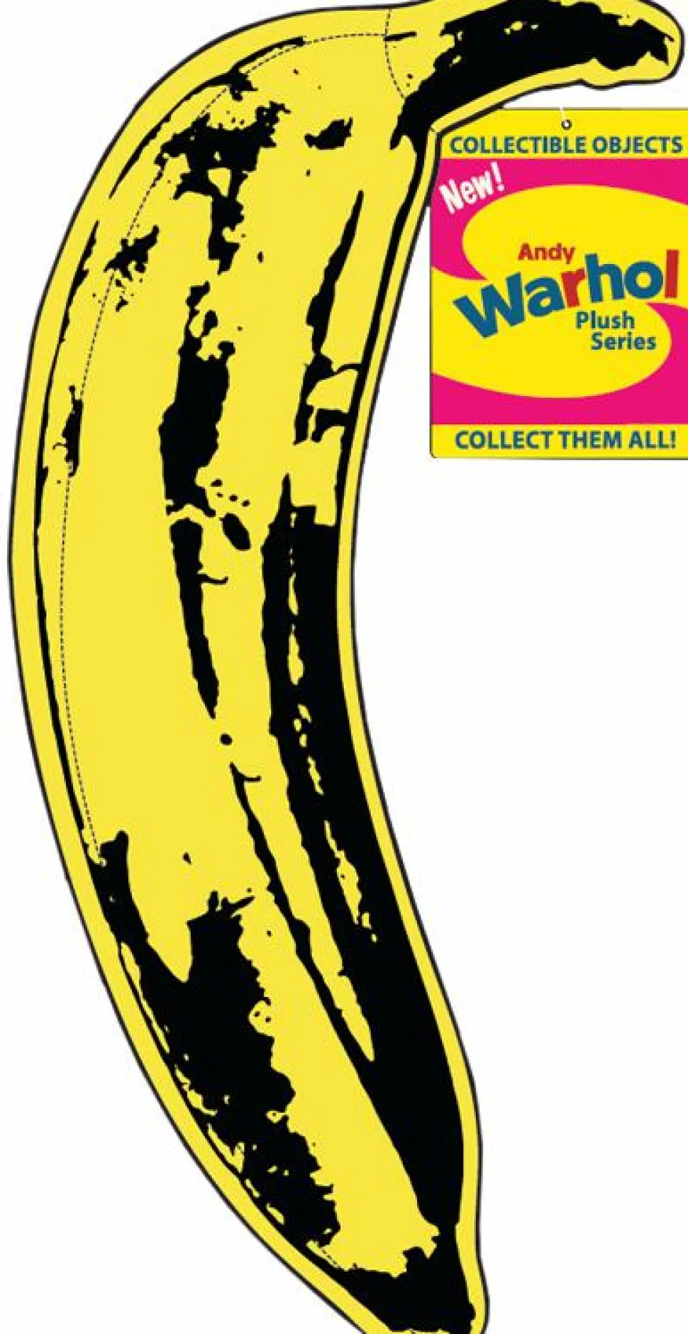 Andy Warhol - Banana Medium 10” Plush