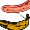 Andy Warhol - C. 1966 Banana Enamel Pin