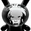 Andy Warhol - Fright Wig Self-Portrait Monochrome Edition Masterpiece Dunny 8" Vinyl Figure