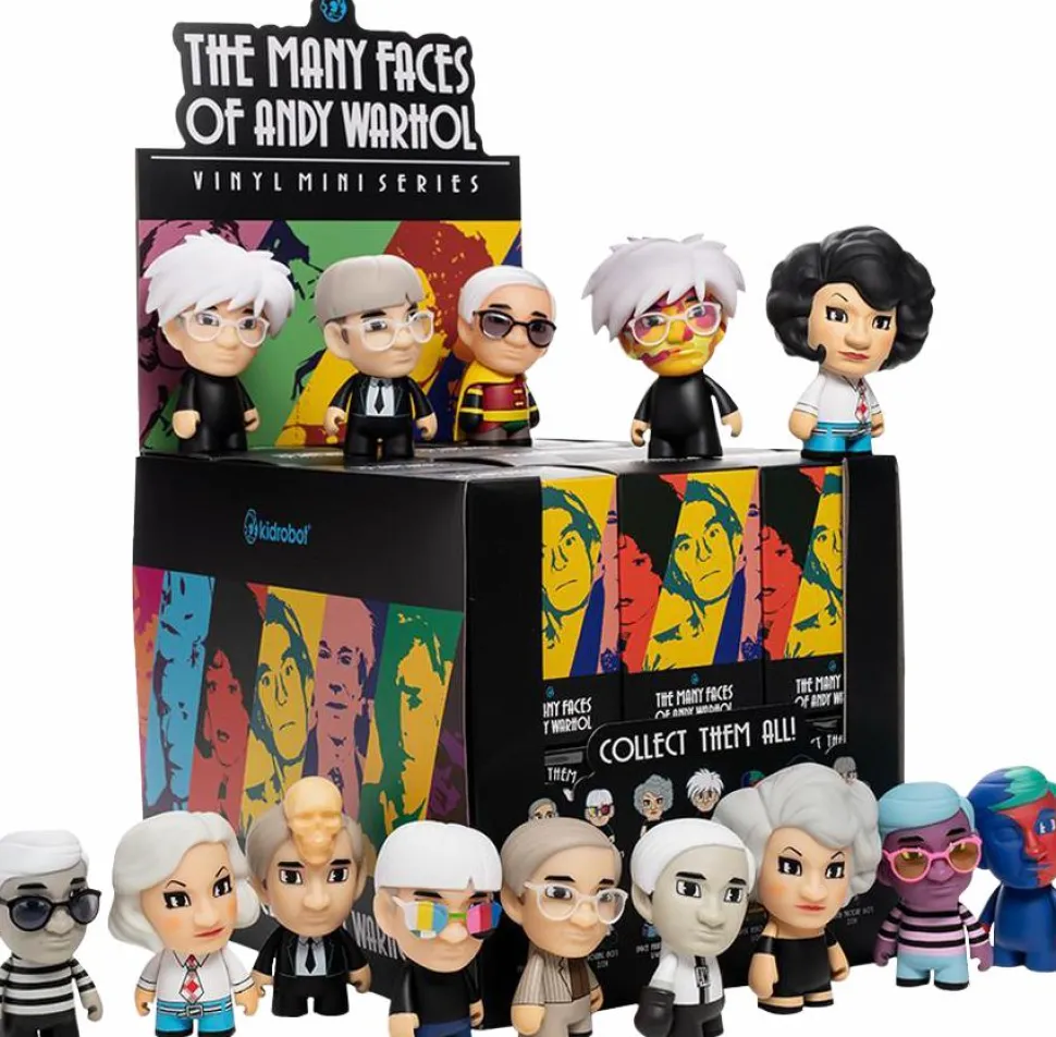 Andy Warhol - Many Faces of Andy Mini Series Blind Box 3” Vinyl Figure (Display of 24)