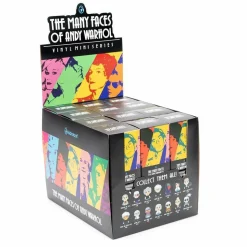 Andy Warhol - Many Faces of Andy Mini Series Blind Box 3” Vinyl Figure (Display of 24)