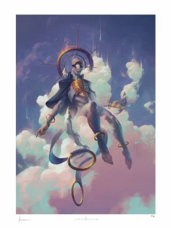 Angelarium - Sahaqiel: In the Great Expanse Fine Art Print by Peter Mohrbacher