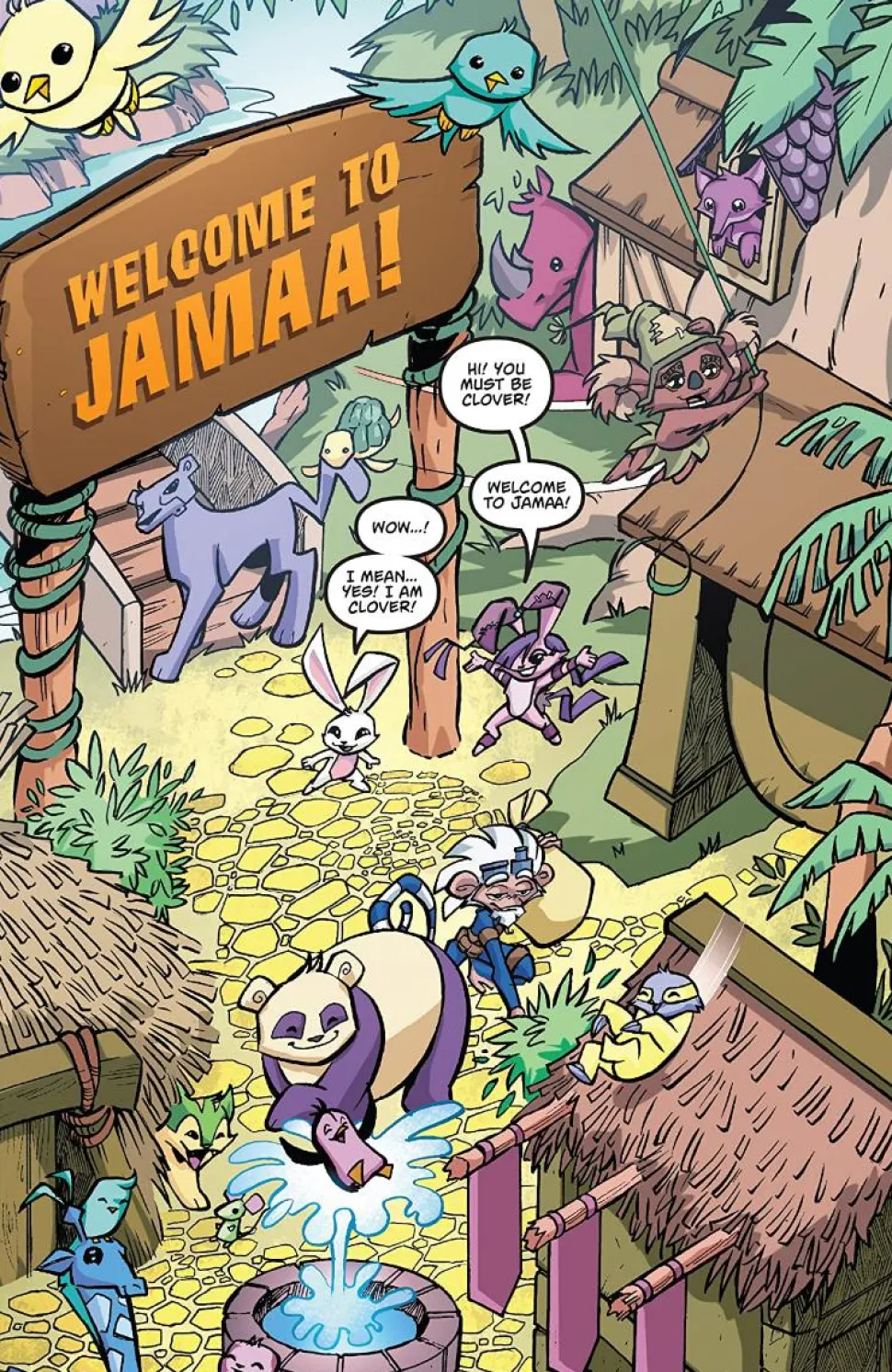 Animal Jam: Welcome To Jamaa by Fernando Ruiz Hardcover Book