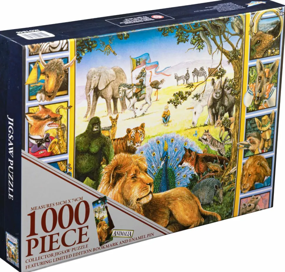 Animalia - Book Cover Collector Jigsaw Puzzle (1000 Piece)