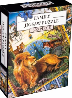 Animalia - Book Cover Family Jigsaw Puzzle (300 Piece)